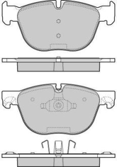 Колодки тормозные передние FBP-1666 FREMAX FBP1666