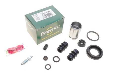 Ремкомплект суппорта заднего Renault Megane/Smart/Mitsubishi Colt (d=34mm)(Lucas/TRW)(+поршень) FRENKIT 234916