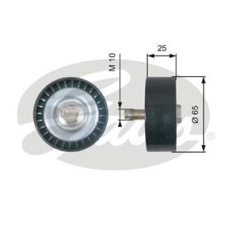 Ролик поліклинового ременя Gates T36322