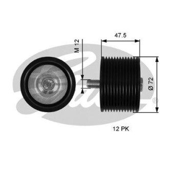Ролик Gates T36627