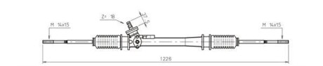 Кермовий механізм GENERAL RICAMBI WW4037