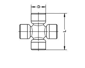 Привод GKN (Lobro) U059