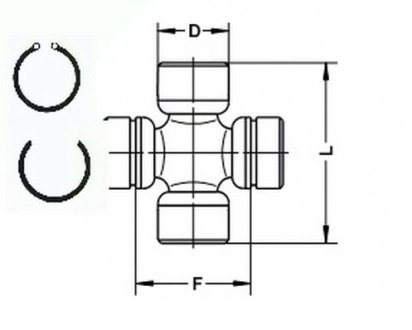 Привод GKN (Lobro) U109