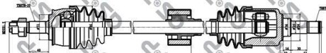 Привідний вал GSP 217033