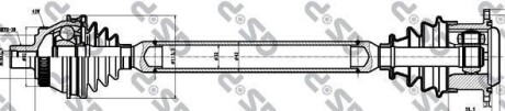 Привідний вал GSP 299113