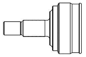 ШРКШ зовн. Audi 80 1.8 Quattro 84-86,1.9 81-83, 2.0 83-84, 90 2.0 86-87 2.2 85-87, VW Passat 1.8/1.9/2.0/2.2 -88 A:22/F:30/X GSP 803032