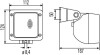 Корпус фари HELLA 1GA996083001 (фото 3)