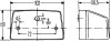 Ліхтар підсвітки номерного знаку - 12V HELLA 2KA003389061 (фото 2)