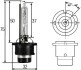 Лампа ксенонова D2S XENON 85V 35W P32D-2 8GS007949261