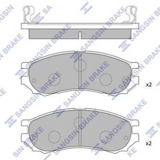 Колодки тормозные Hi-Q (SANGSIN) SP1128