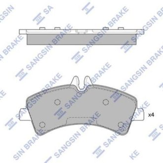 Колодки тормозные задние Hi-Q (SANGSIN) SP1426