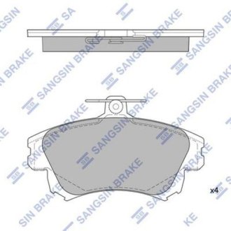 Колодки дисковые передние Hi-Q (SANGSIN) SP1530