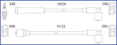 Дроти запалення, набір HITACHI 134347