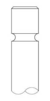 Клапан EX Psa 1.7D/1.9D XUD7/XUD9 33X8X112 86- Intervalves 1325036