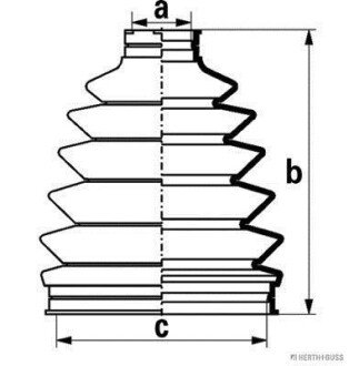 Пильовик ШРКШ JAKOPARTS J2865018