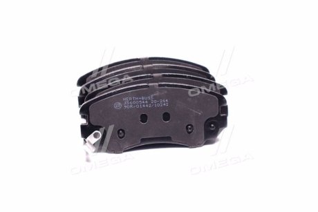 Колодки тормозные дисковые передние HYUNDAI, KIA JAKOPARTS J3600544