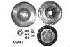 VW К-кт зчеплення з маховиком Audi A3,Skoda Octavia,SuperB,Caddy III,Golf V,VI,Passat,Touran 1.9/2.0TDI 03- JAPANPARTS KVVW01 (фото 1)