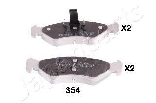 Колодки гальмівні FORD P. FIESTA -96/96-00/KA -00 JAPANPARTS PA354AF