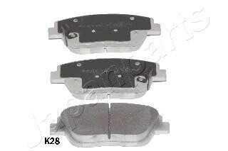 Колодки гальмівні KIA P. OPTIMA 12- JAPANPARTS PAK28AF