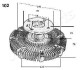 Віскомуфта вентилятора охолодження JAPANPARTS VC102 (фото 3)