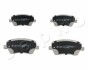 Колодки тормозные передние Renault Clio III, Modus, Kangoo II, Duster, Sandero, Captur/Nissan Note (06-12) JAPKO 50013 (фото 1)