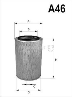 Фільтр повітря JP GROUP 1118607300