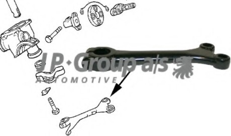 Рульова рейка ZN JP GROUP 8144250600