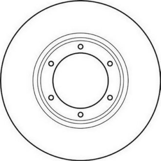 Гальмівний диск Jurid 561043J