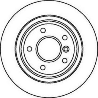 Гальмівний диск Jurid 562062JC