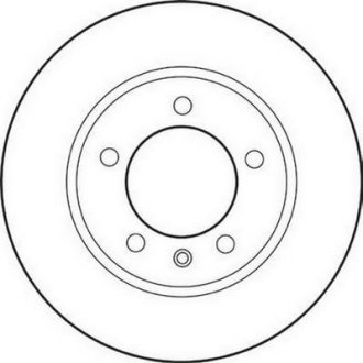 Диск гальмівний MASTER II III tyі Jurid 562164JC