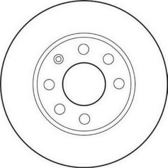 Диск гальмівний CORSA C Jurid 562195JC