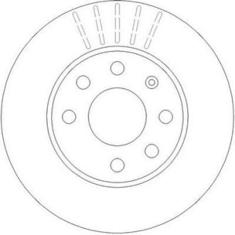 Диск гальмівний CORSA C Jurid 562290JC