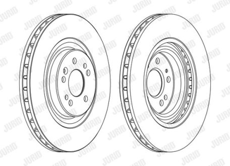 Диск гальмівний + !.. Jurid 562402JC1