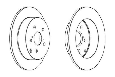 Гальмівний диск Jurid 562415JC (фото 1)
