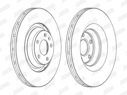 Диск гальмівний !.. Jurid 562506JC1