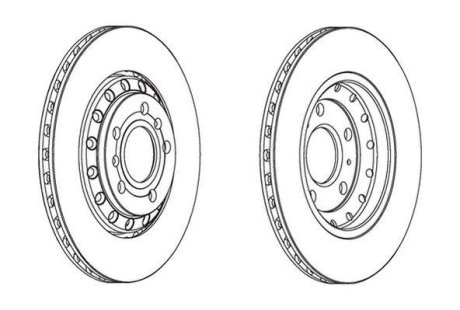 Гальмівний диск Jurid 562518JC