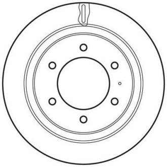 Гальмівний диск Jurid 562665JC