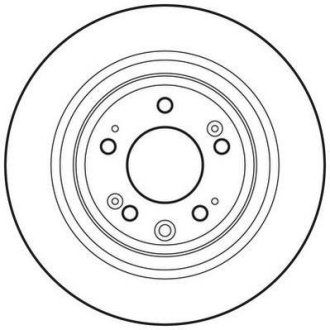Диск гальмівний Jurid 562697JC