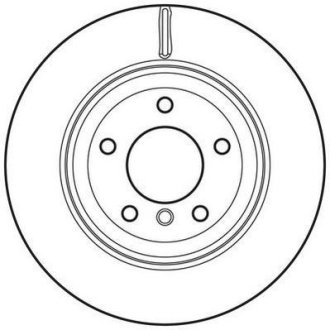 Тормозной диск Jurid 562701JC