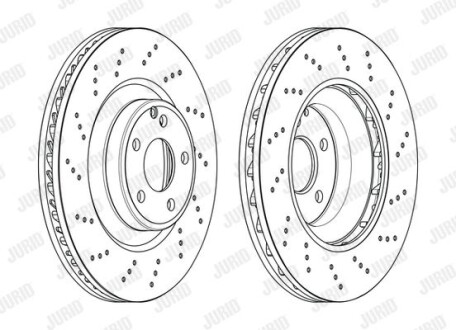 Диск гальмівний Jurid 563016JC-1