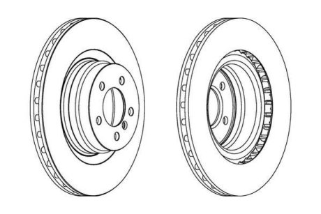 Гальмівний диск Jurid 563022JC1