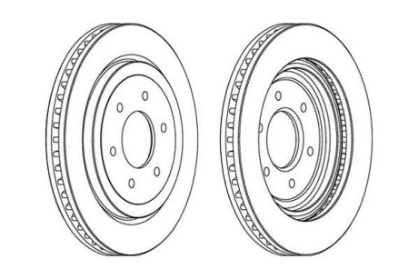 Гальмівний диск Jurid 563024JC1