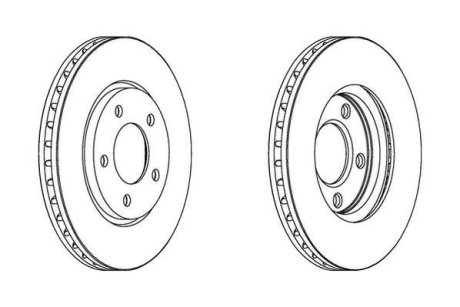 Гальмівний диск Jurid 563030JC