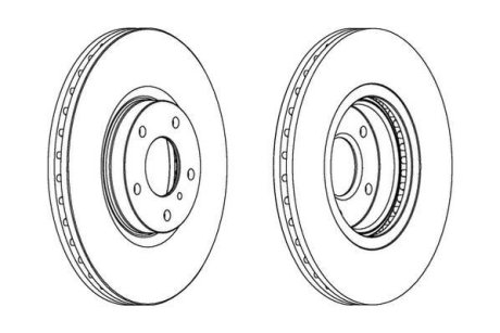 Гальмівний диск Jurid 563032JC1