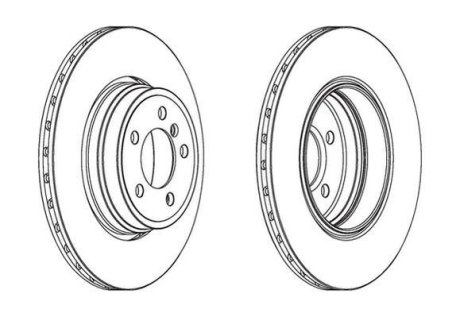 Гальмівний диск Jurid 563066JC1