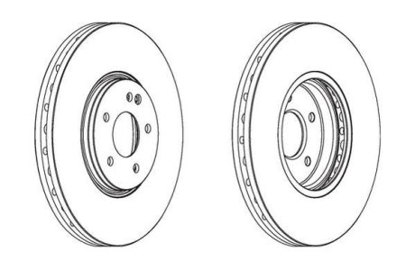 Гальмівний диск Jurid 563103JC1