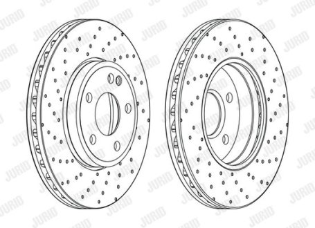 Диск гальмівний Jurid 563118JC