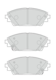 Гальмівні колодки (набір) Jurid 573611J