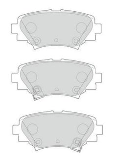 Гальмівні колодки (набір) Jurid 573614J