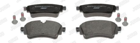 Колодки тормозные задние дисковые audi a4 b9/q5/a6/a7/q7 Jurid 573628J